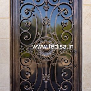 Royal Exterior Grill Gate Design for Villas No-4767