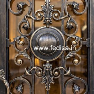 Attractive Stylish Grill Gate Design for Homes No-4770