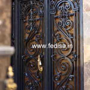 Stylish Modern Residential Gate Grill Design No-4786