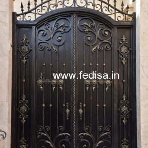Elegant Fancy Steel Gate Grill Design No-4787
