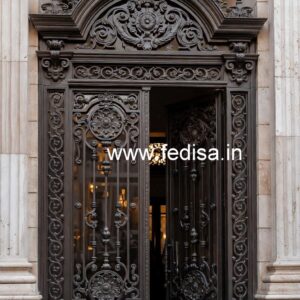 Premium Decorative Exterior Grill Gate Design No-4788