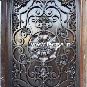 Luxury Villa Front Entrance Gate Grill Design No-4789