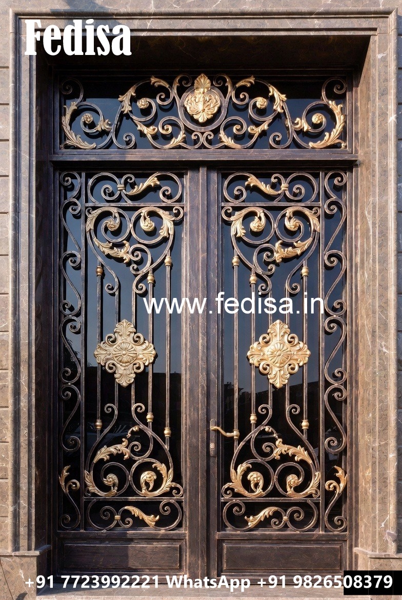 Attractive Gate Grill Design for Main Door Entrance No-4817