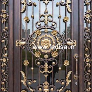Front Yard Gate Grill Design for Stylish Entrance No-4857