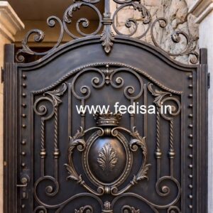 Contemporary Main Gate Grill Design with Luxury Style No-4884