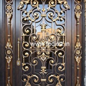 Premium Sliding Gate Grill Design for Modern Homes No-4891