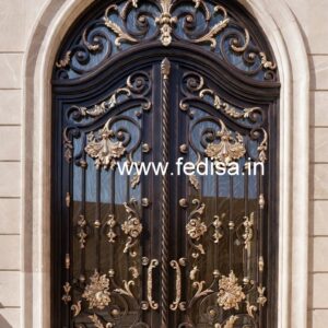 Modern Villa Entrance Gate Grill Design Inspiration No-4899
