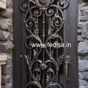 Modern Luxury Gate Grill Design for House Front No-4902