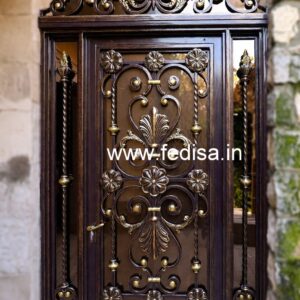 Premium Iron Gate Grill Design for Luxury Villas No-4904