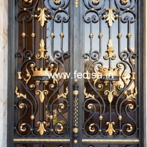 Beautiful Iron Gate Grill Design for Premium Houses No-4929