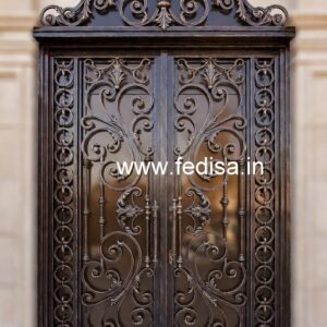 Modern CNC Gate Grill Design for Stylish Homes No-4931