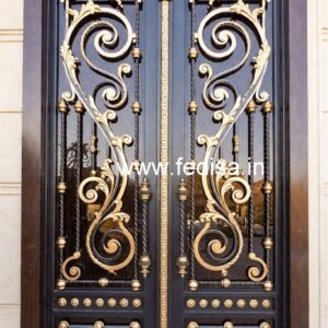 Decorative Villa Entrance Grill Gate Design No-4958
