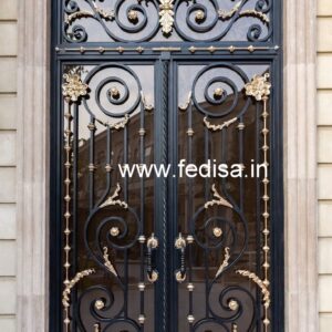Modern Minimal Gate Grill Design for Elegant Homes No-4959