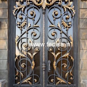 Royal Villa Entrance Gate Grill Design No-4971