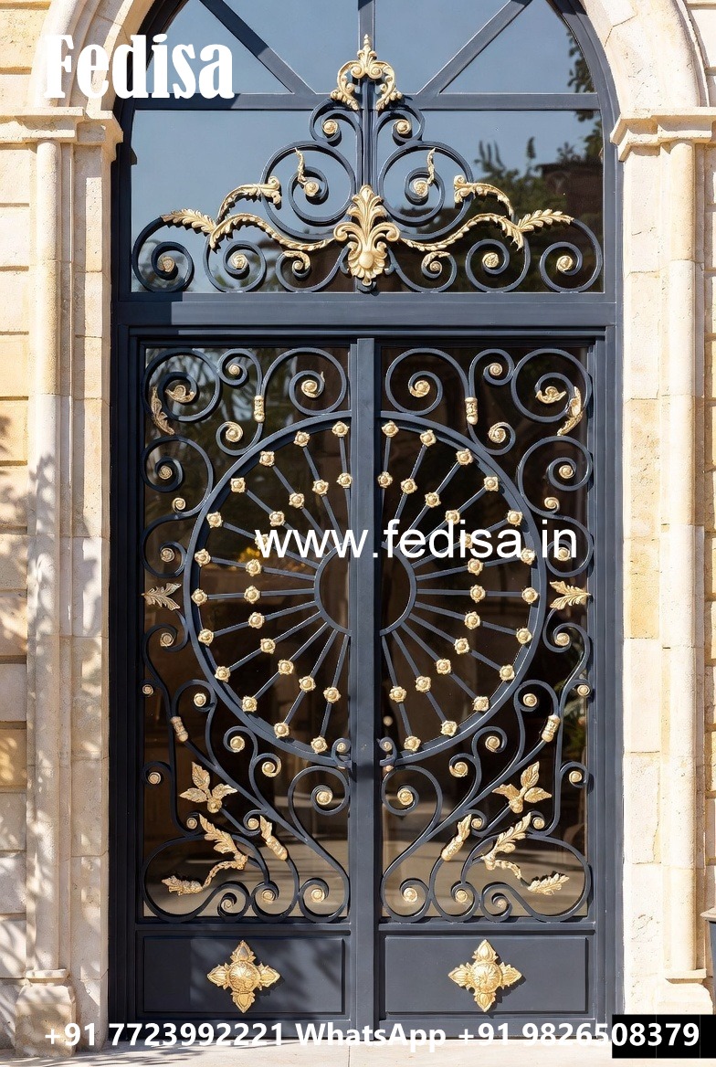 Premium Entrance Gate Grill Design for Luxury Homes No-4976