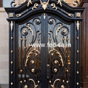 Royal Steel Gate Grill Design for Luxury Homes No-5001