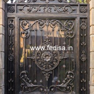 Elegant Modern Iron Gate Grill Design No-5007