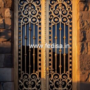 Luxury Decorative Iron Grill Gate Design No-5011