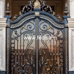 Attractive Front House Gate Grill Design Inspiration No-5012