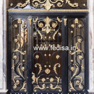 Contemporary Decorative Main Gate Grill Design No-5037