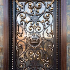 Elegant Front Entry Gate Grill Design Trends No-5039