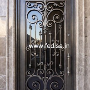 Artistic Modern Exterior Gate Grill Design No-5051
