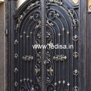 Stylish Contemporary Steel Grill Gate Design No-5060