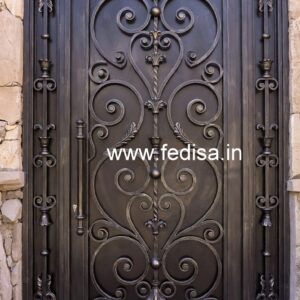 Beautiful Front Entrance Grill Gate Design No-5064