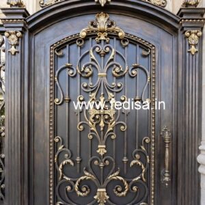 Elegant Decorative House Gate Grill Design No-5082