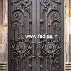 Royal Luxury House Entrance Gate Grill Design No-5084