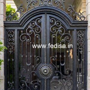 Artistic Elegant Gate Grill Design for Modern Homes No-5091