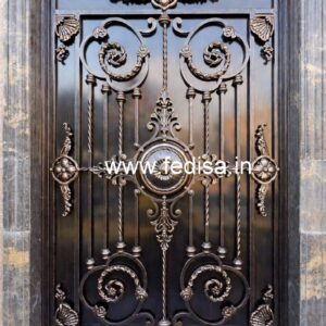 Artistic Decorative Steel Grill Gate Design Ideas No-5097