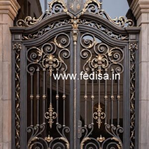 Modern Premium Gate Grill Design for House Fronts No-5098