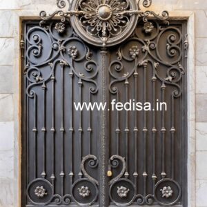 Modern Gate Grill Design Ideas for Luxury Home Entrances No-5101
