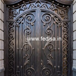 Unique Gate Grill Design Ideas for Luxury Villas No-5113