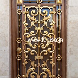 Decorative Steel Gate Grill Design for Luxury Homes No-5123