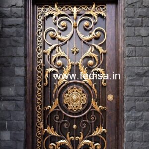 Modern Decorative Gate Grill Design for Luxury Homes No-5142