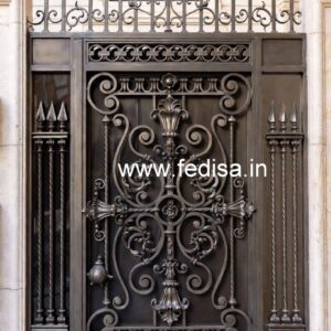 Latest Steel Gate Grill Design for Home Entrance No-5147