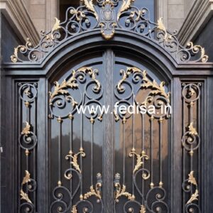 Grand Entrance Gate Grill Design for Luxury Villas No-5148
