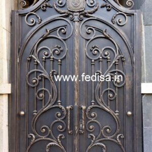 Black and Gold Gate Grill Design Inspiration No-5165