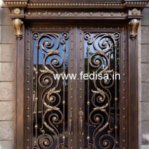 Trendy Main Gate Grill Design for Contemporary Homes No-5168