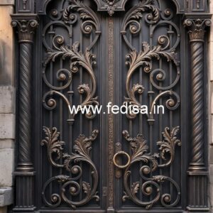 Premium Sliding Gate Grill Design for Modern Homes No-5191