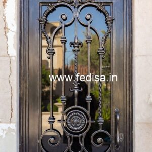 Attractive House Entrance Gate Grill Design No-5220