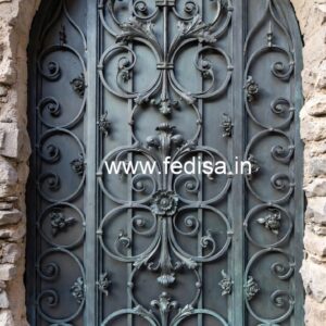 Designer Sliding Gate Grill Design for Modern Homes No-5224