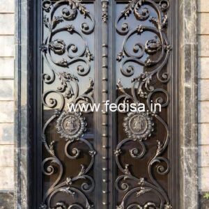 Elegant Decorative Grill Gate Design for Front Entrance No-5232