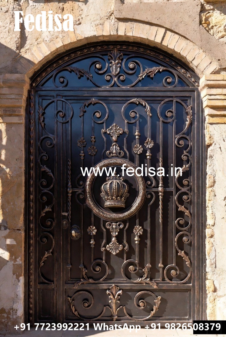 Premium Decorative Iron Gate Grill Design No-5249