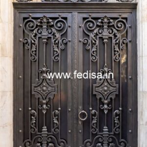 Stylish Steel Entrance Gate Grill Design for Homes No-5254