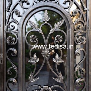 Beautiful Modern Grill Gate Design for Luxury Villas No-5265
