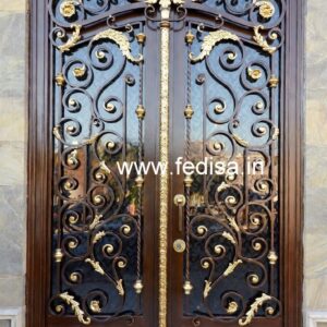 Premium Black Metal Gate Grill Design Ideas No-5287