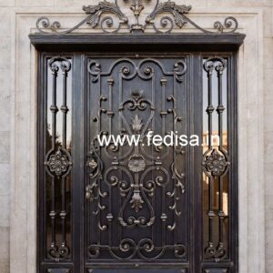 Modern Fancy Steel Gate Grill Design for Homes No-5294